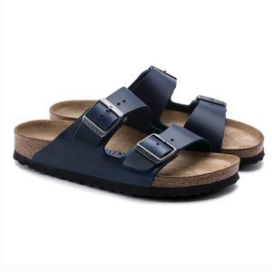 Birkenstock Arizona Oiled Leather Navy Blue Women’s Sandals